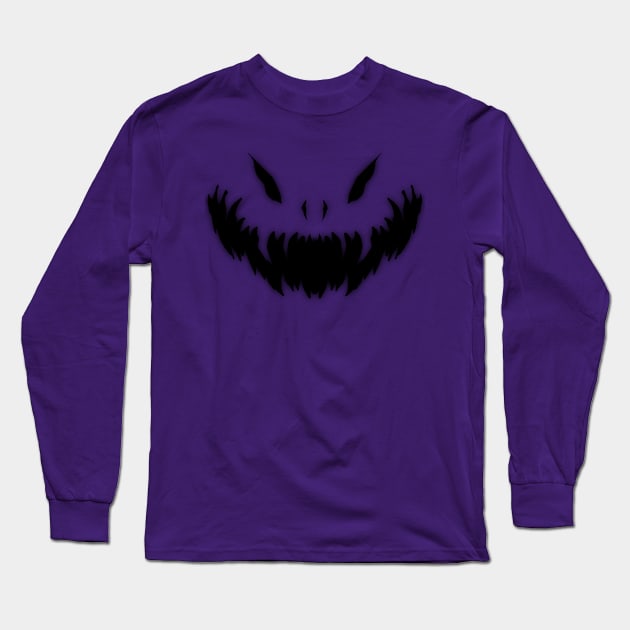 Jack O-Lantern smile Long Sleeve T-Shirt by illustratelaw